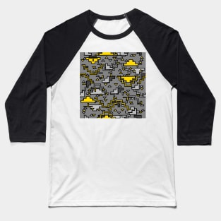 Abstract Drawing Background Seamless Baseball T-Shirt